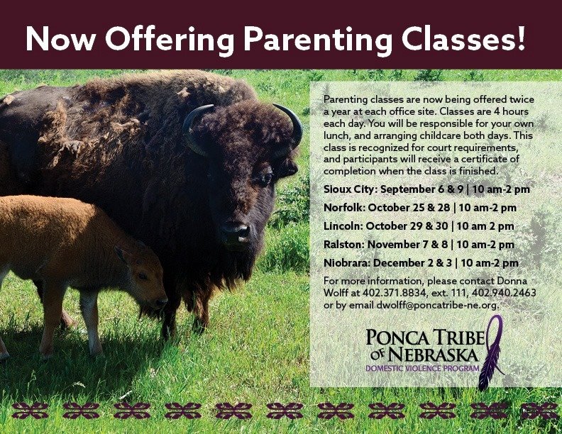 Ponca Tribe now offering parenting classes