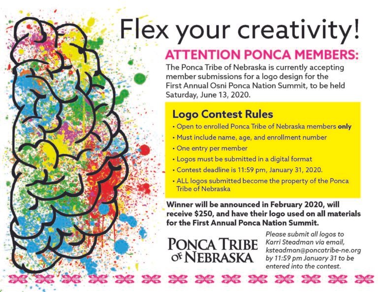 Osni Ponca Nation Summit Logo Contest 2020