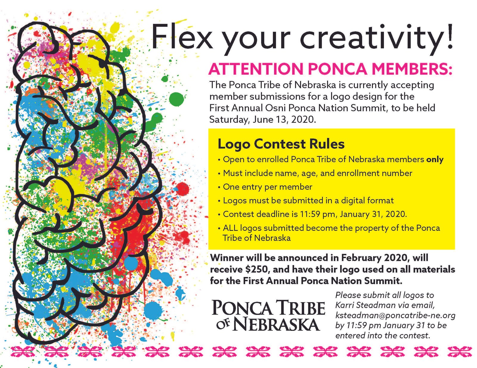 Logo Contest: Osni Ponca Nation Summit
