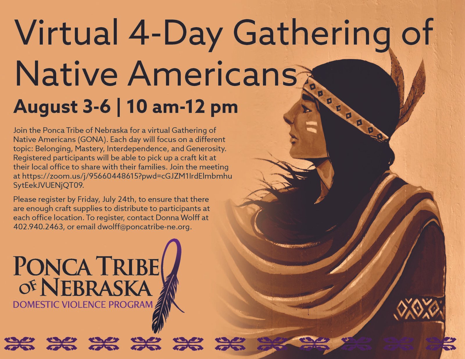 Virtual 4-Day Gathering of Native Americans