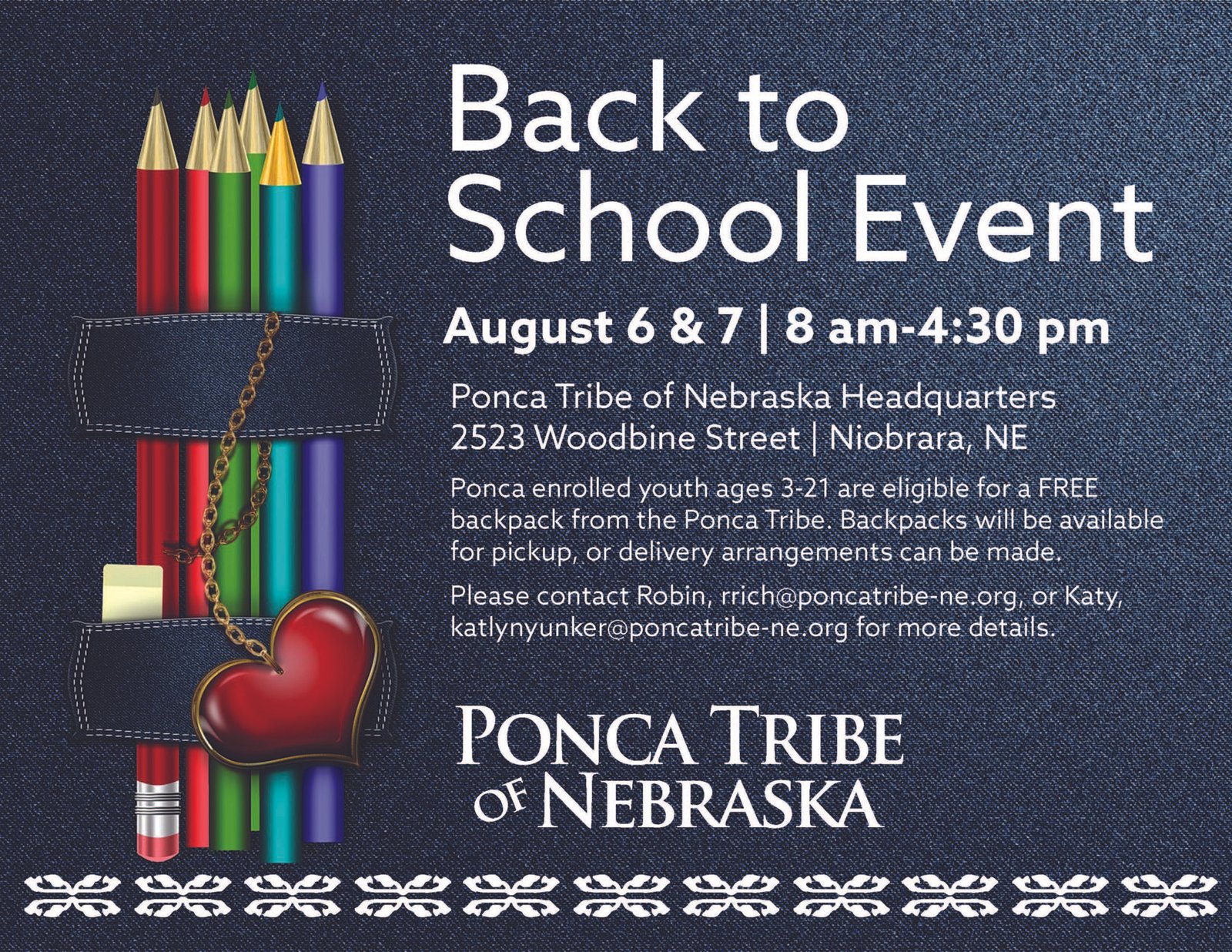 Niobrara Back to School Event