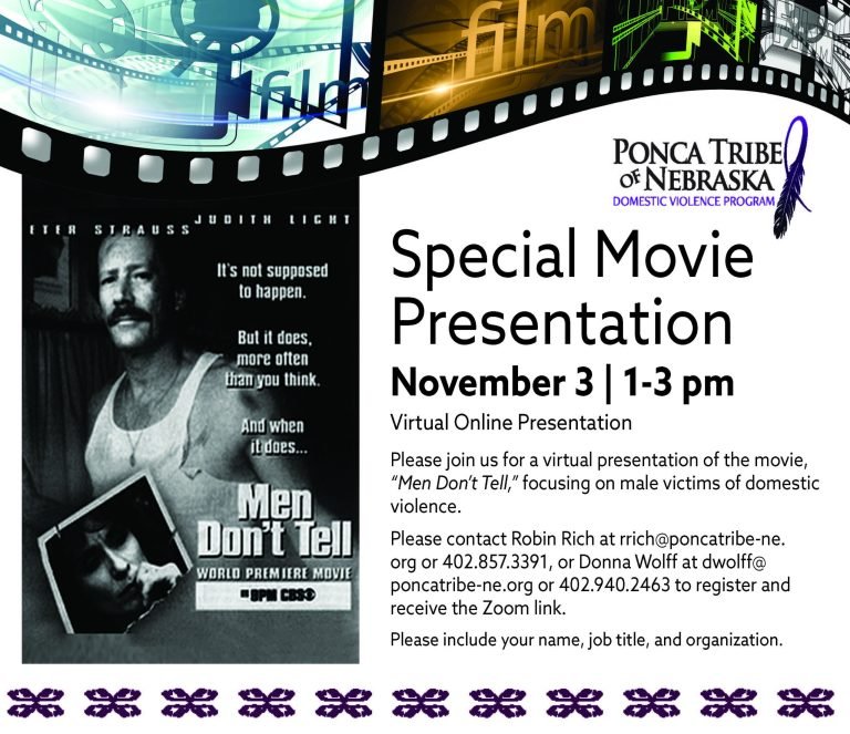 Special Movie Presentation: Men Don’t Tell