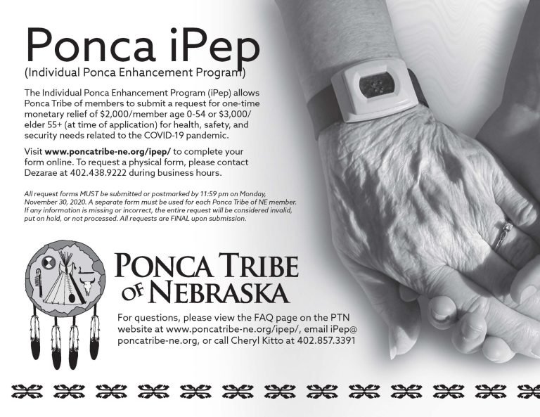 Individual Ponca Enhancement Program (iPep)