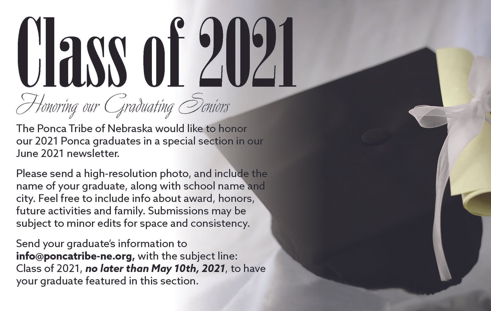 Honor the Class of 2021