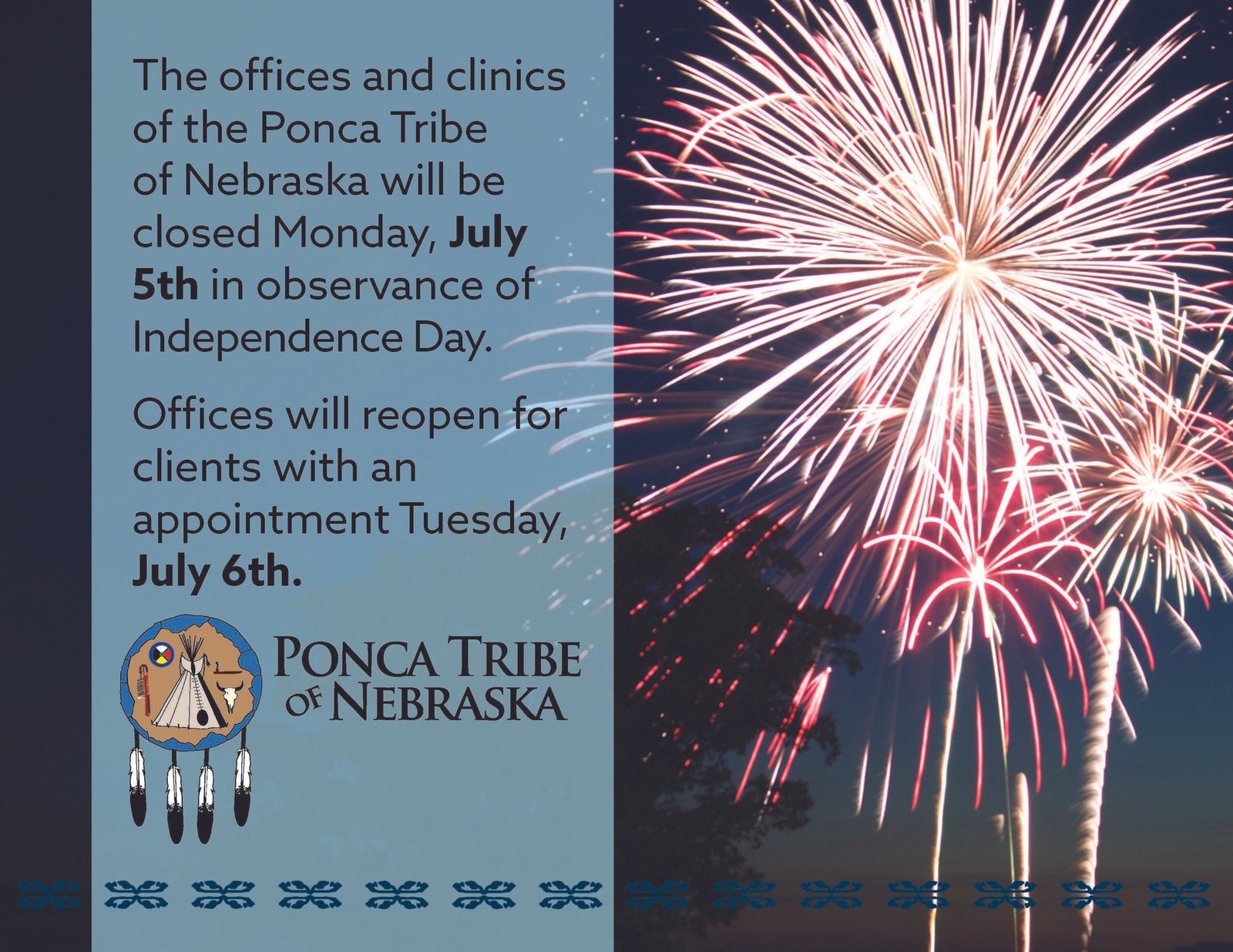 July 5th Closures