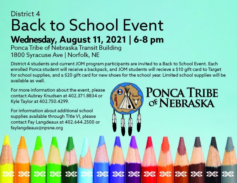 District 4 Back to School Event – RESCHEDULED
