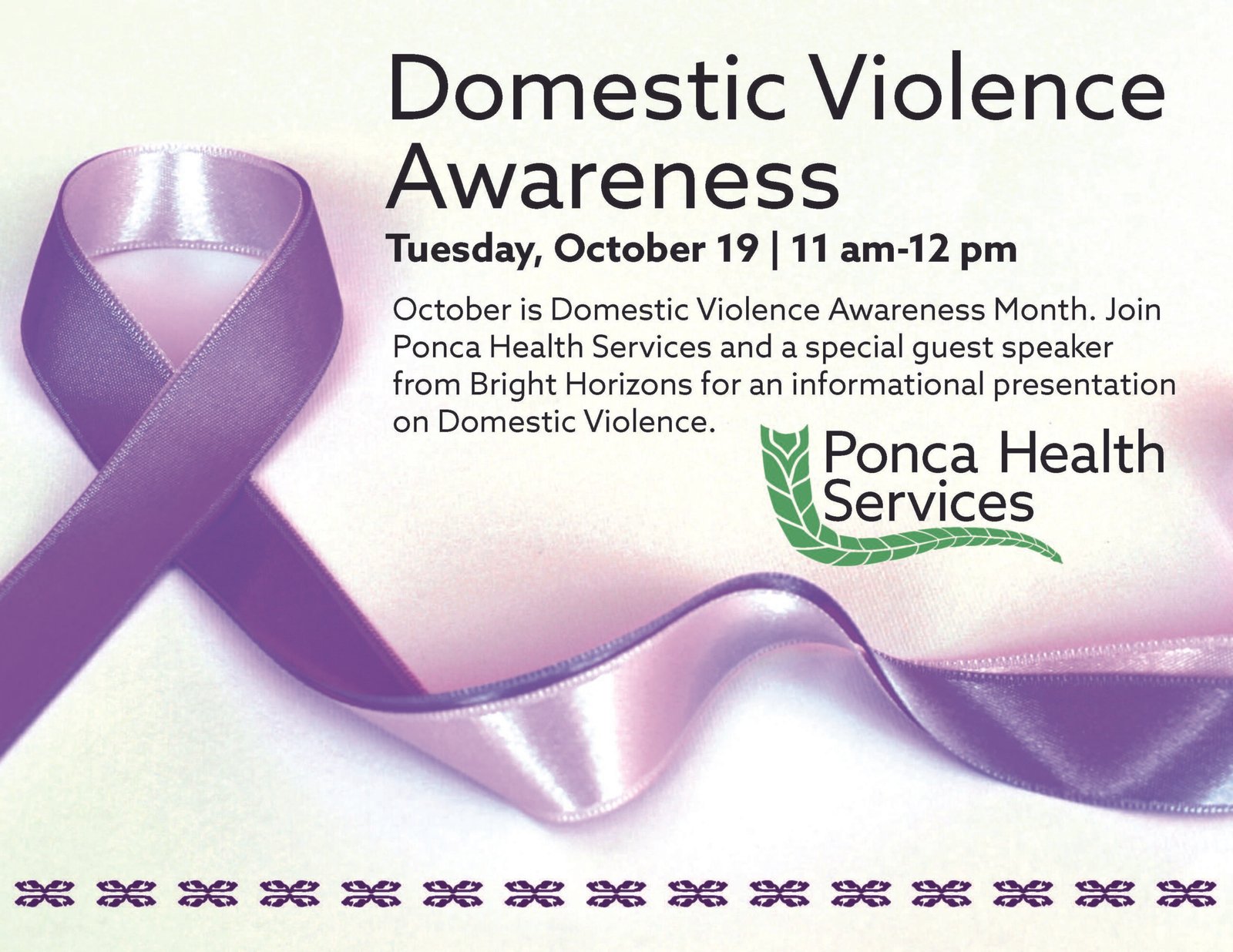Community Health Presentation: Domestic Violence Awareness