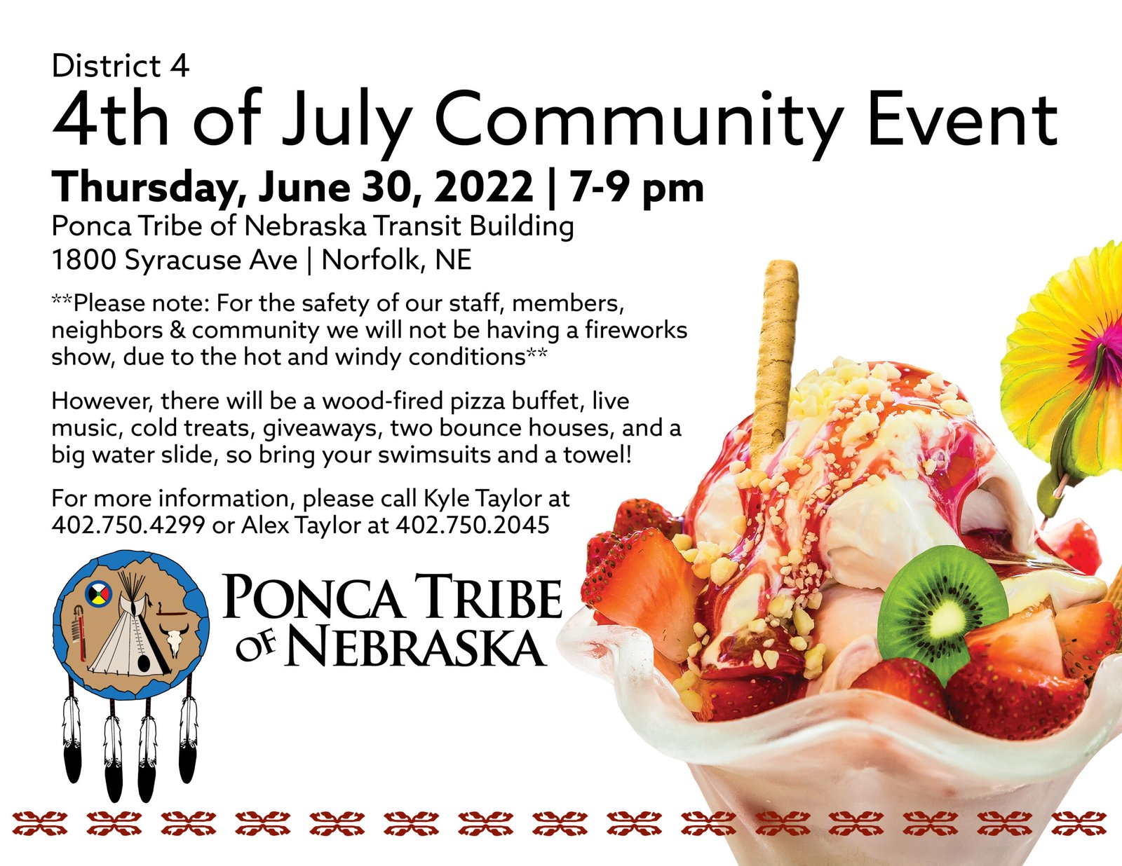 District 4 4th of July Community Event