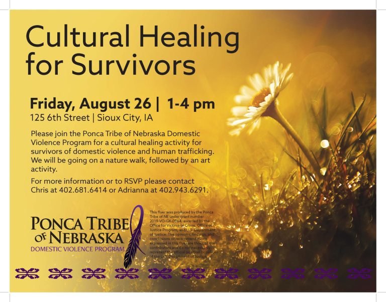Cultural Healing for Survivors