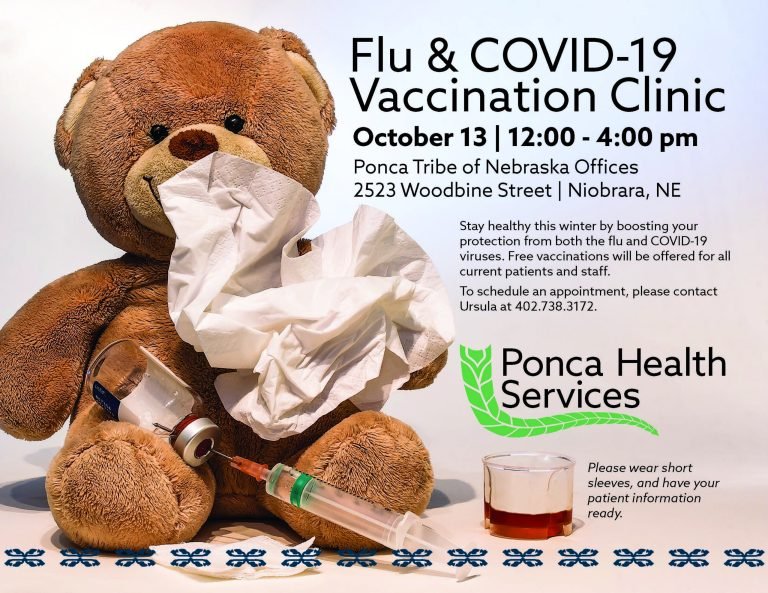 Flu & COVID-19 Vaccination Clinic – Niobrara