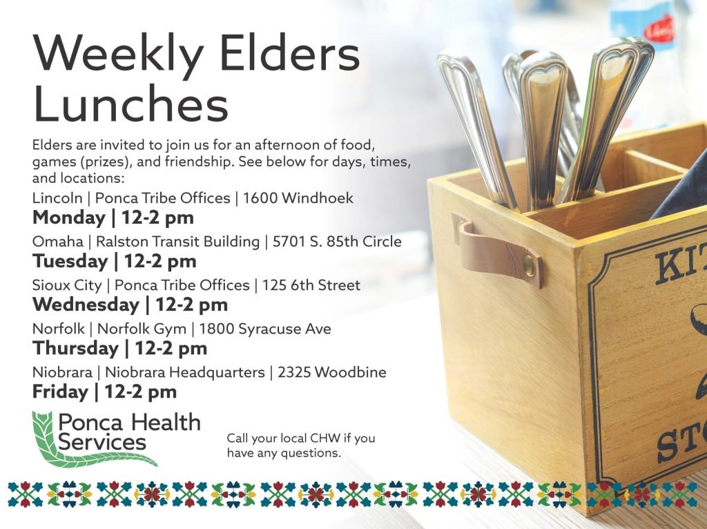 Weekly Elders Lunches – Norfolk