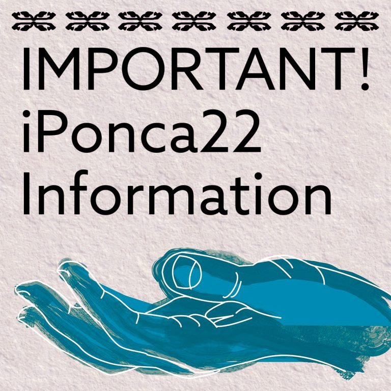 iPonca 2022 Information Update