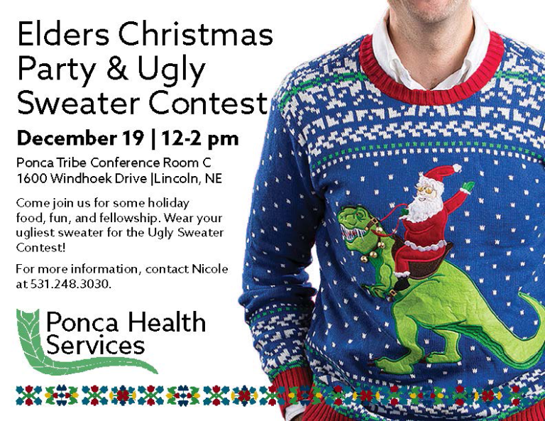 Elders Christmas Party & Ugly Sweater Contest – Lincoln