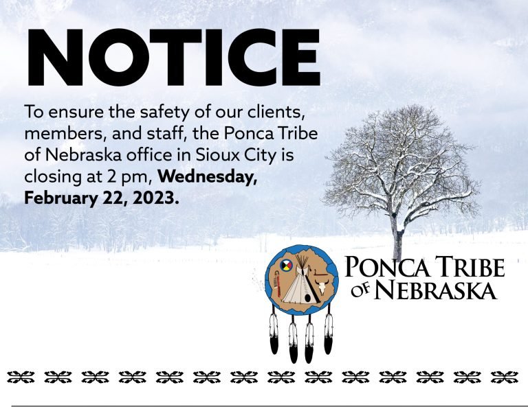 Sioux City offices closing at 2 pm, Wednesday, February 23