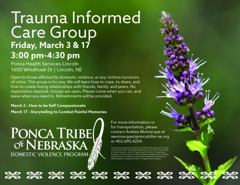 Trauma Informed Care Group – Lincoln