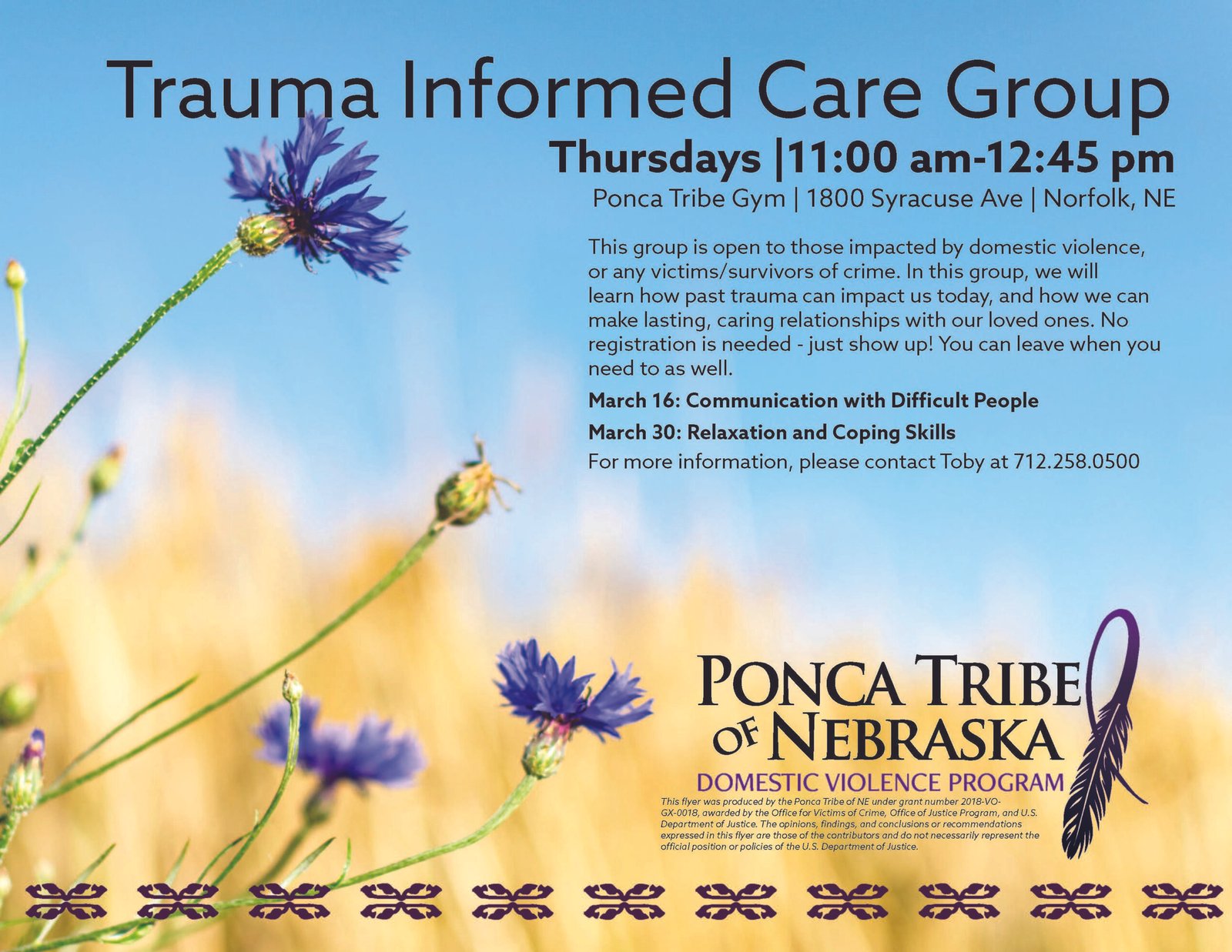 Trauma Informed Care Group – Norfolk