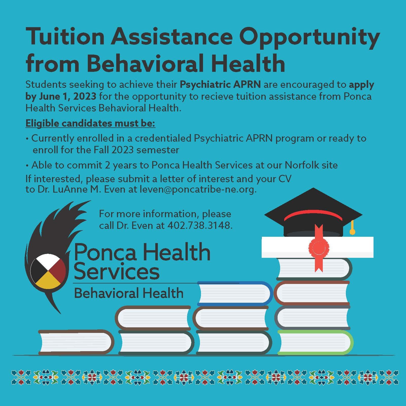 Tuition Assistance Opportunity from Behavioral Health