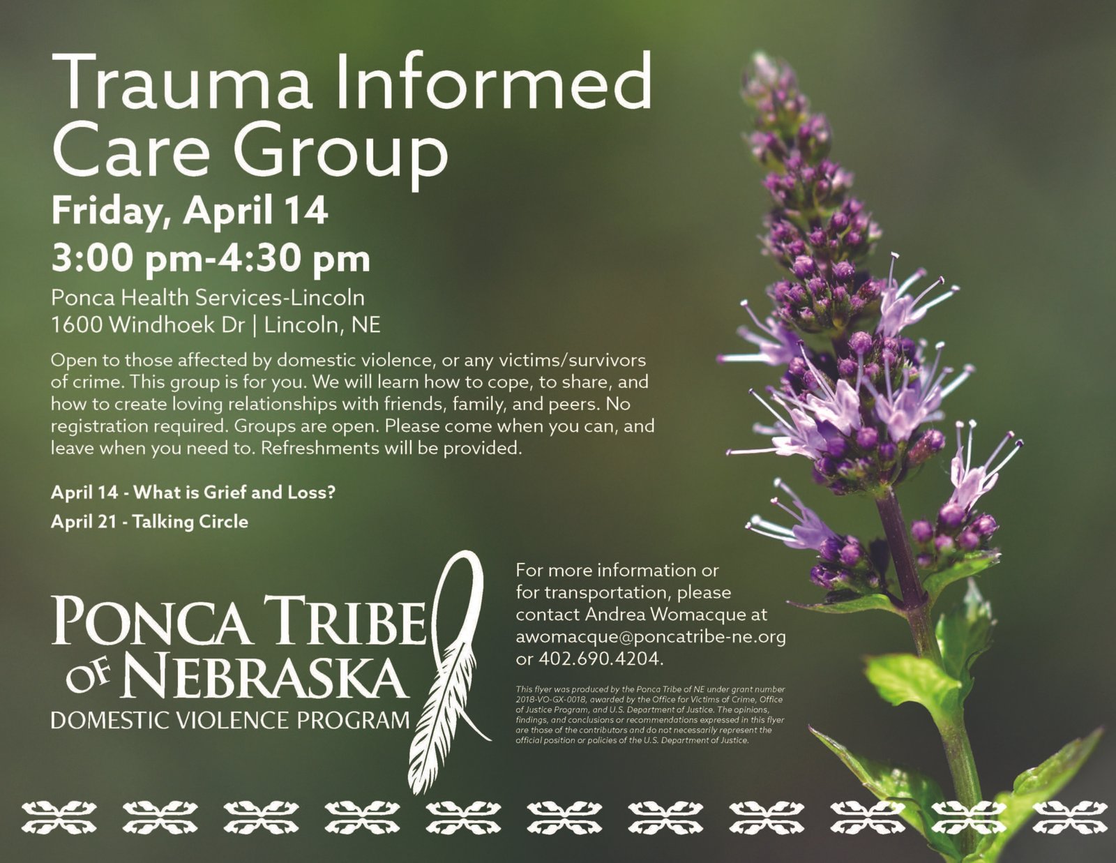 Trauma Informed Care Group – Lincoln