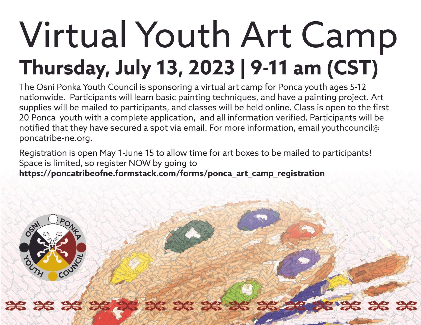 Virtual Youth Art Camp