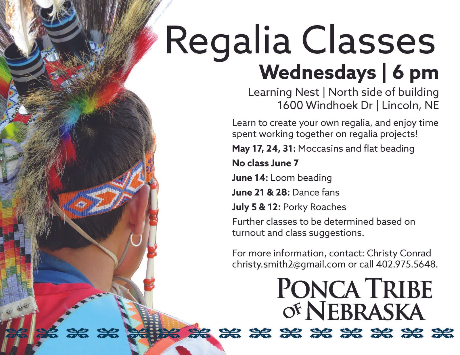 Regalia Classes – Lincoln