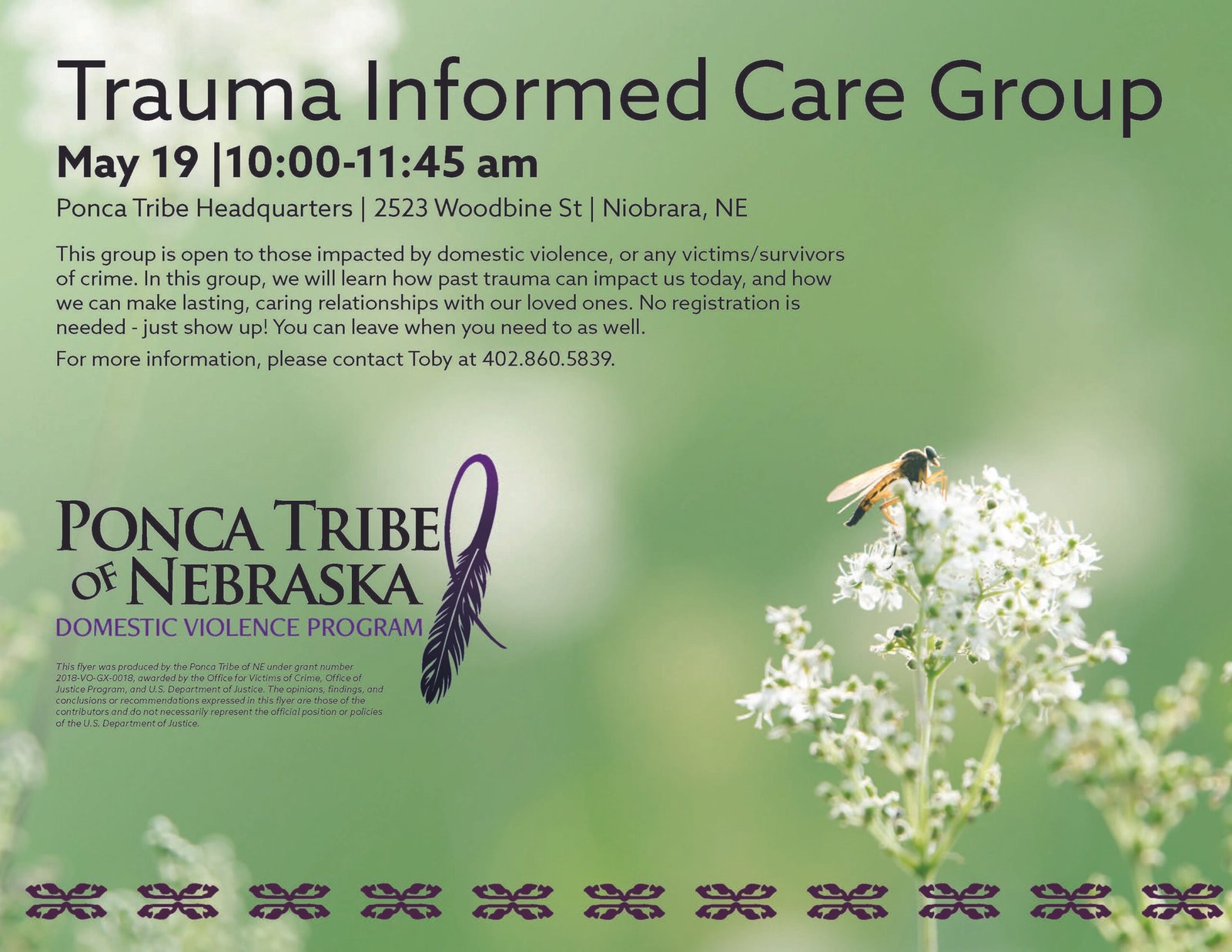 Trauma Informed Care Group – Niobrara