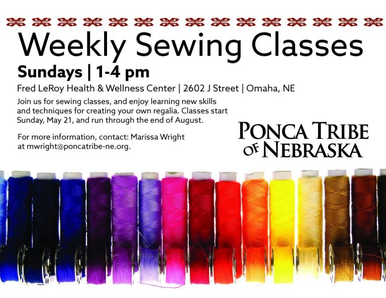 Weekly Sewing Classes – Omaha