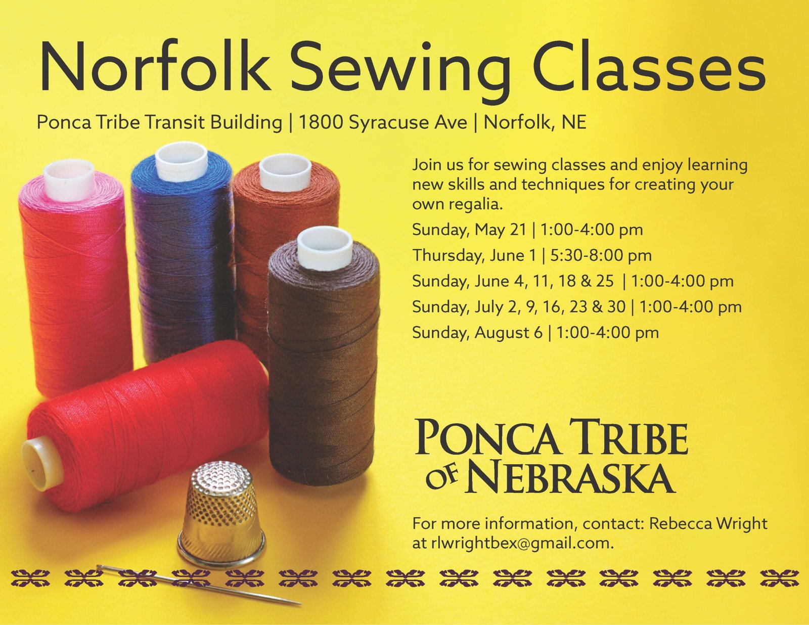 Norfolk Sewing Classes