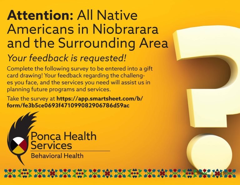 Attention: All Native Americans in Niobrara & Surrounding Area