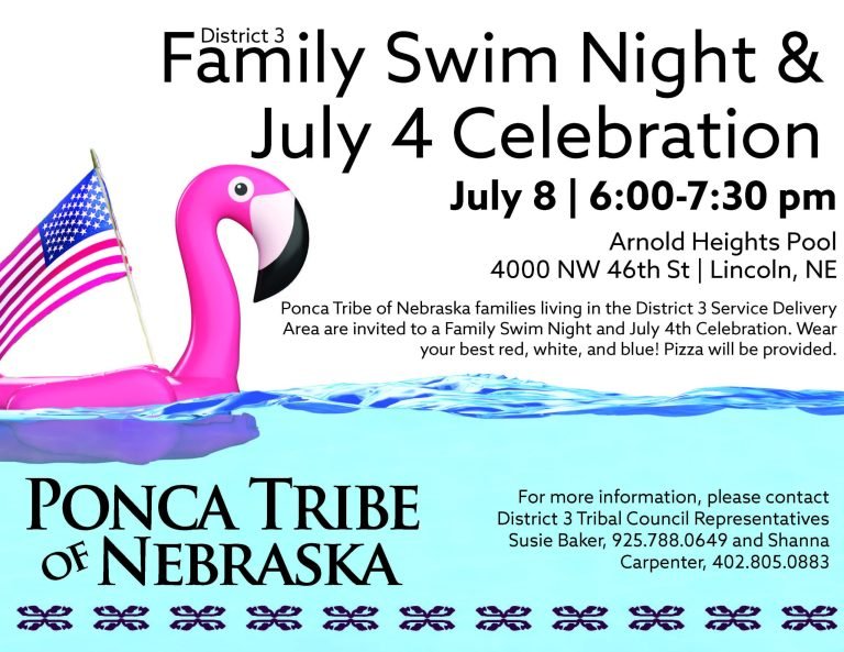 District 3 Family Swim Night & July 4 Celebration