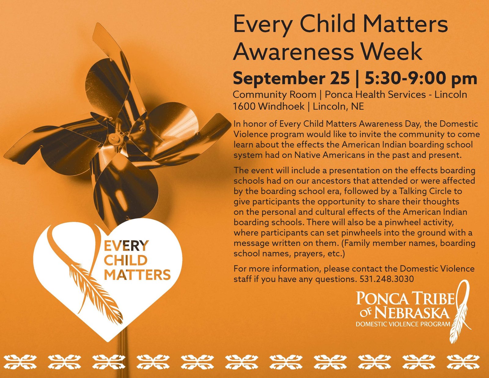 Every Child Matters Awareness Week – Lincoln