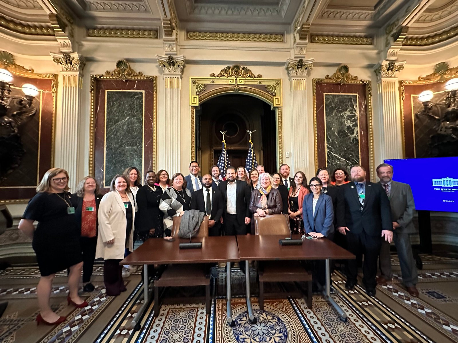 Ponca Tribe of Nebraska Chairwoman Speaks at White House’s “Communities in Action” Event