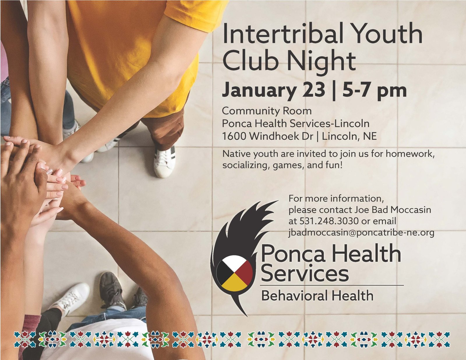 Intertribal Youth Club Night – Lincoln