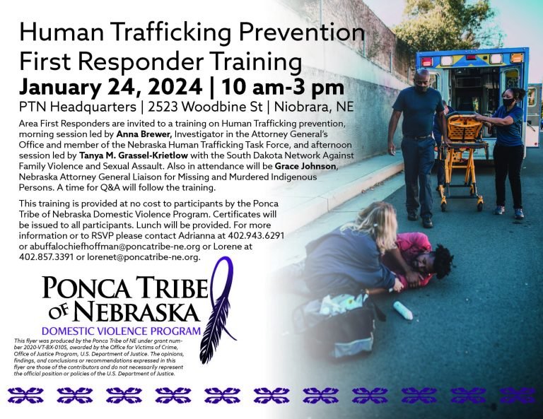 Human Trafficking Prevention First Responder Training