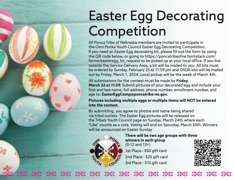 Youth Council Easter Egg Decorating Competition