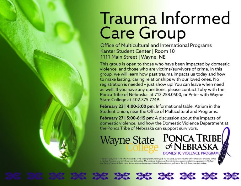 Trauma Informed Care Group – Wayne, NE