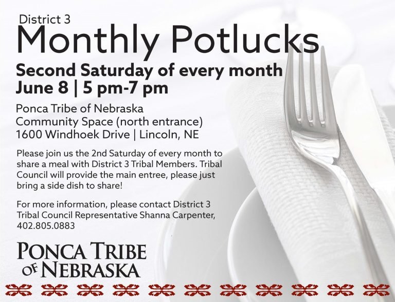 District 3 Monthly Potlucks – June