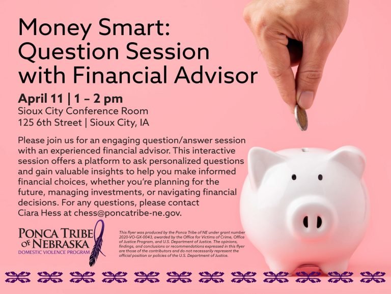 Money Smart: Question Session with Financial Advisor