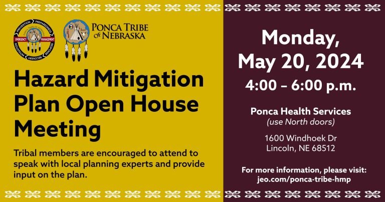 Hazard Mitigation Plan Open House Meeting – Lincoln