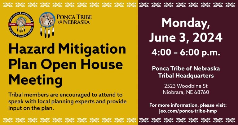 Hazard Mitigation Plan Open House Meeting – Niobrara