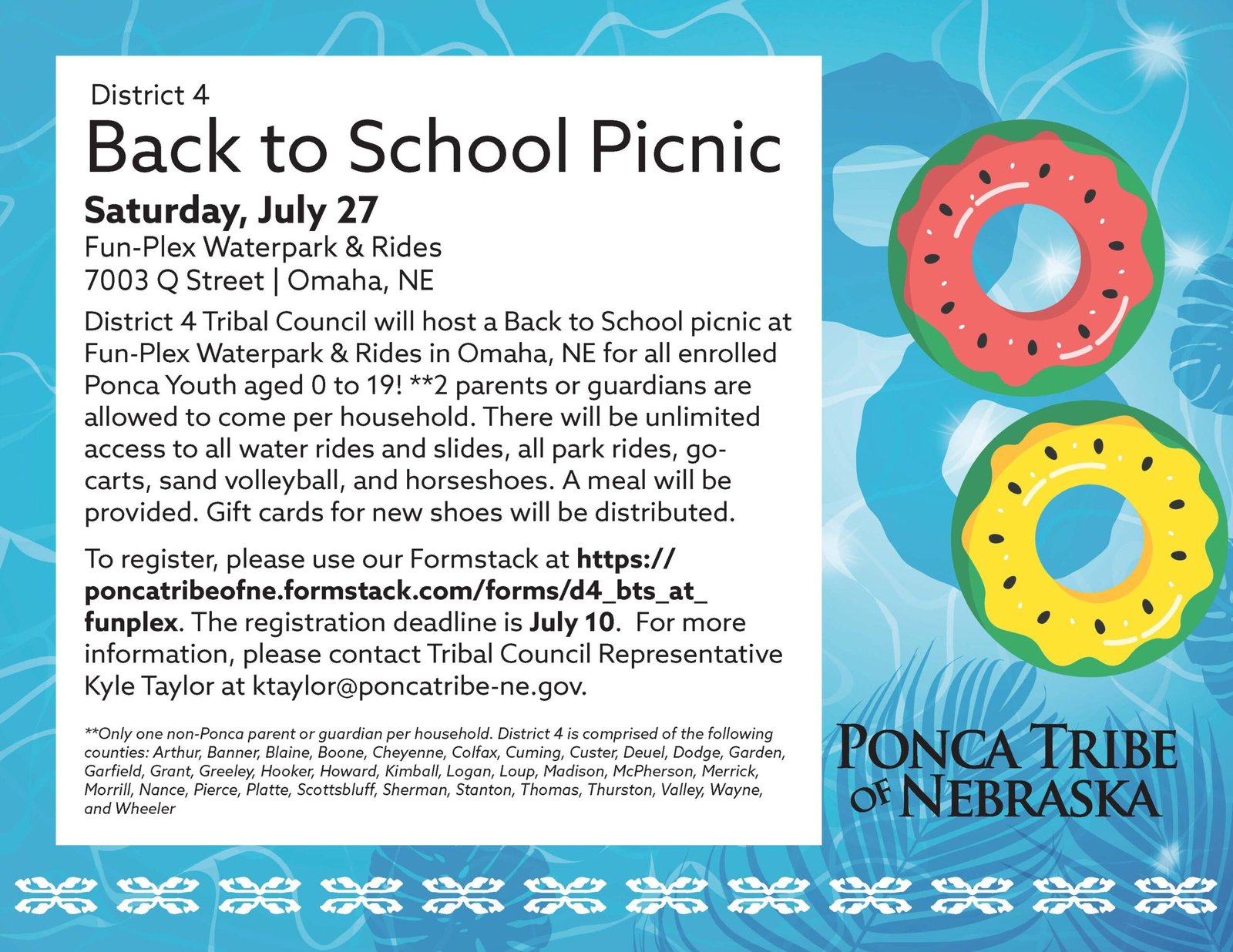 District 4 Back to School Picnic