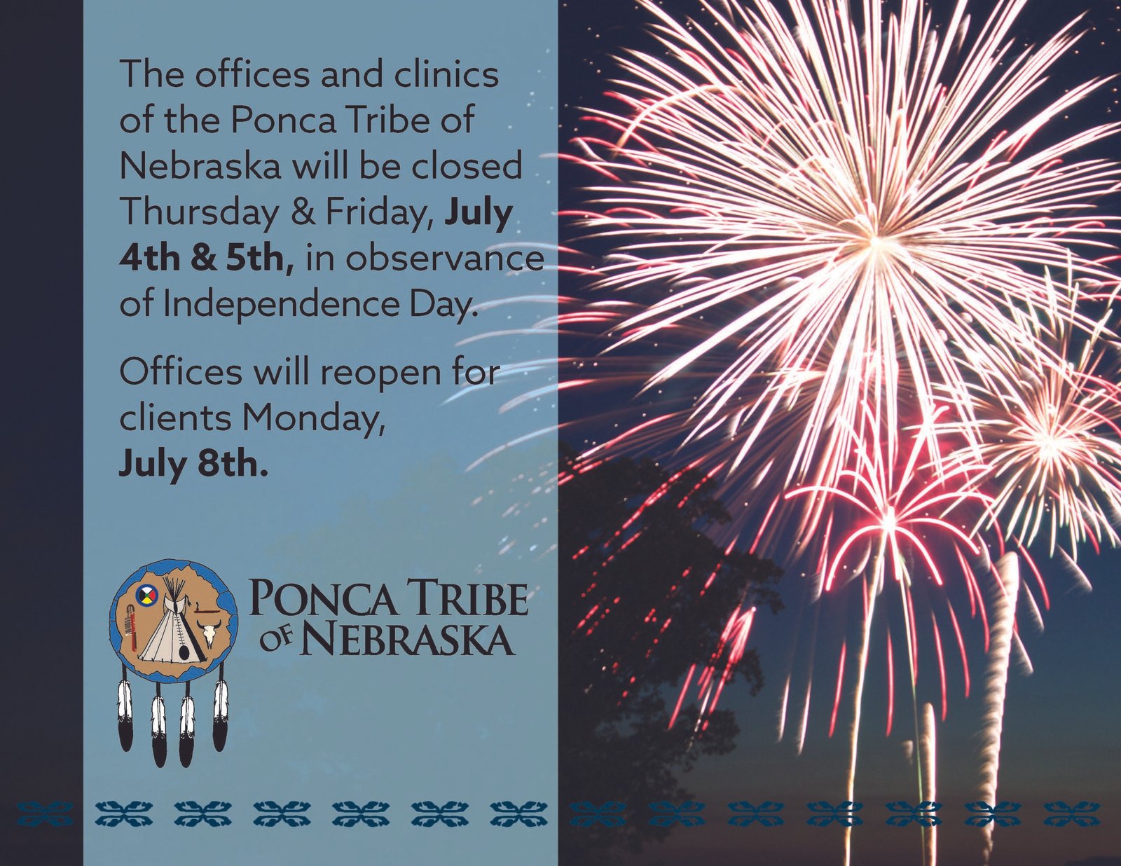 Offices Closed for Independence Day