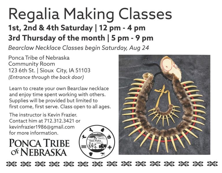 Regalia Making Classes – Sioux City