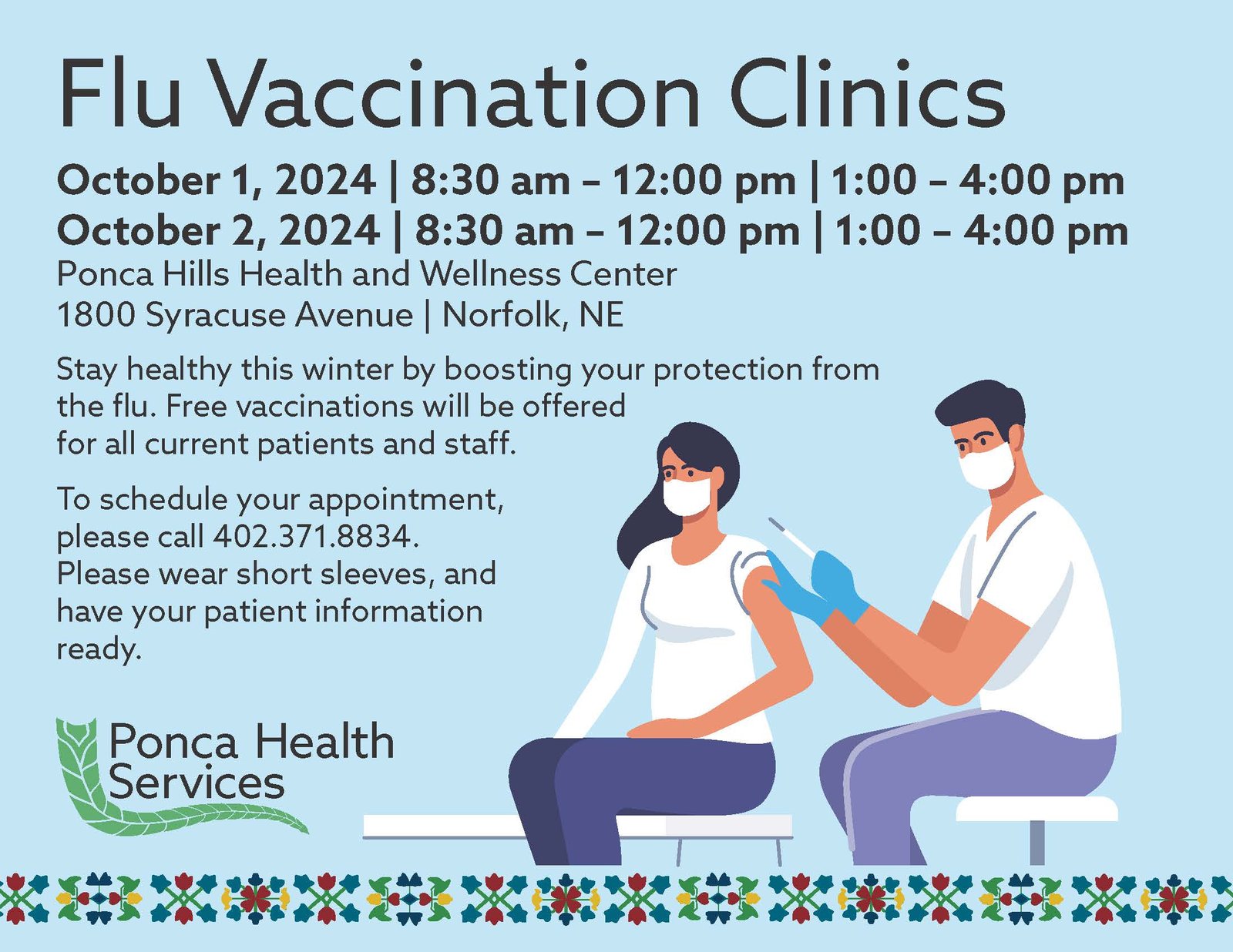 Flu Vaccination Clinics – Norfolk