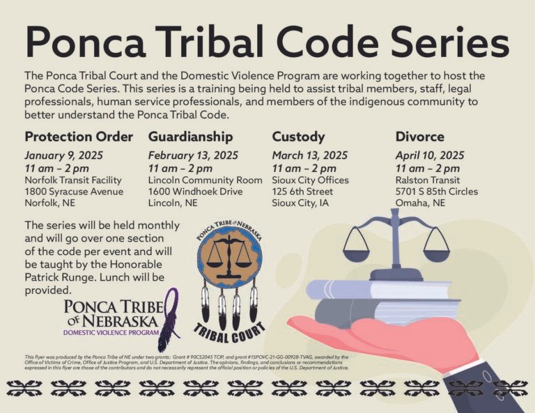 Ponca Tribal Code Series – Guardianship