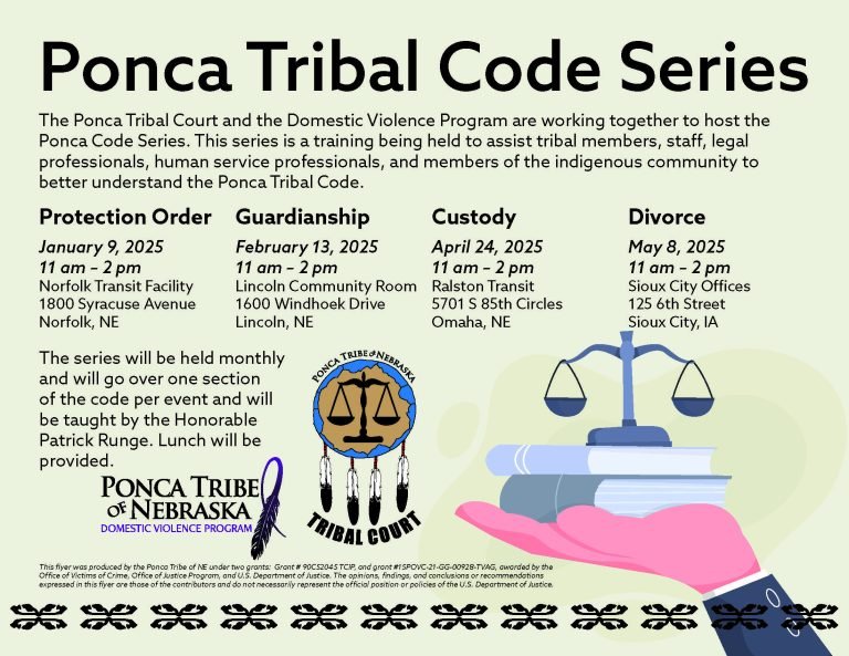 Ponca Tribal Code Series – Divorce
