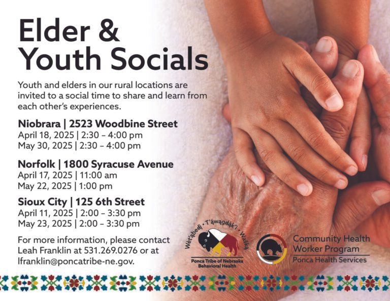 Elder & Youth Socials – Sioux City