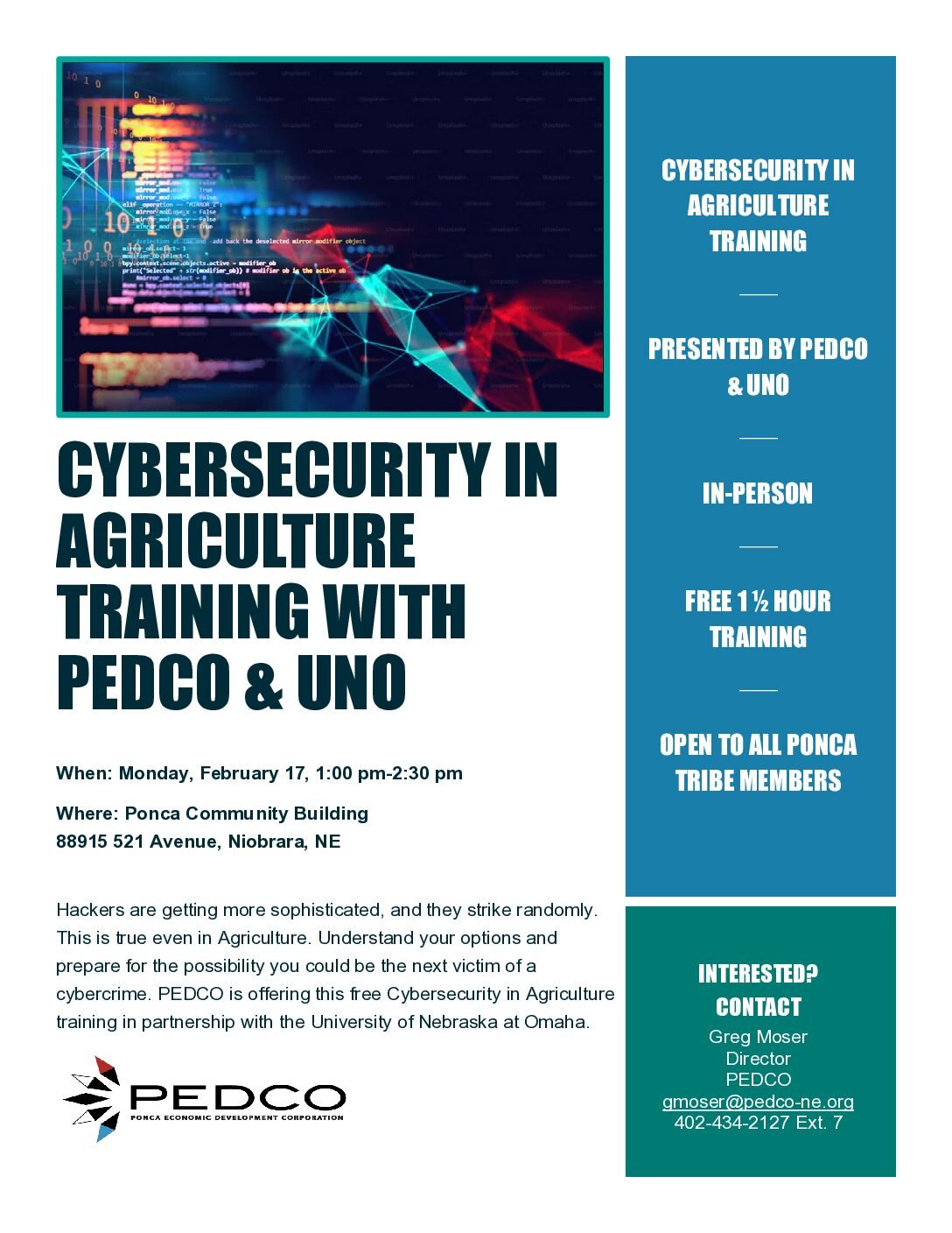 Cybersecurity in Agriculture Training