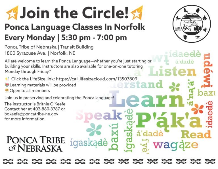 Ponca Language Class
