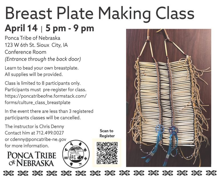 Breast Plate Making Class – Sioux City