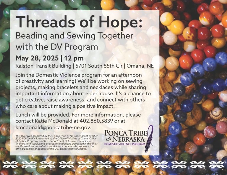 Threads of Hope: Beading and Sewing Together with the DV Program
